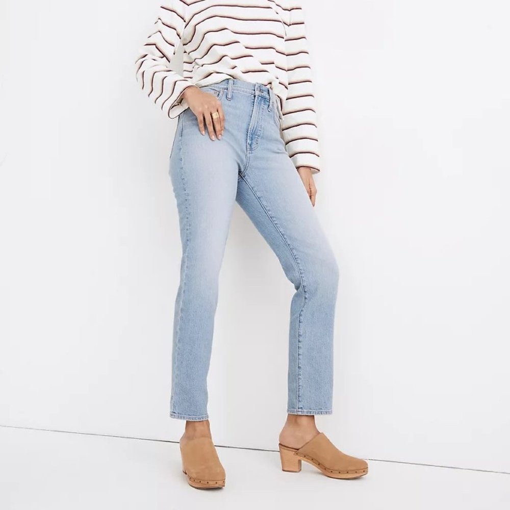 Madewell Perfect Vintage Jean in Fiore Wash 27 Petite